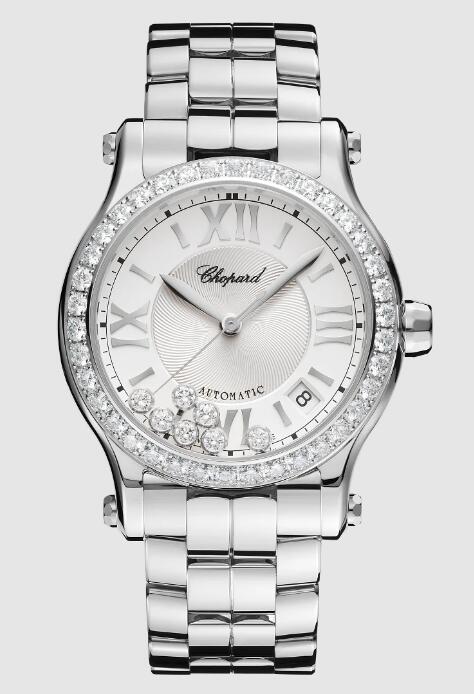 Best Chopard Happy Sport Diamonds 278559-3004 Replica Watch